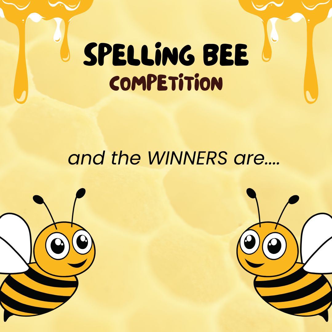  The Spelling Bee winner is...